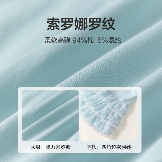 笛莎/Deesha 2026年夏季新款女童小童小飞袖连衣裙裙子 商品图3