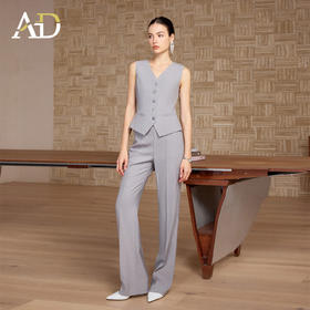 AD高端品牌老钱风西装马甲女春2026新款爆款高级感时尚气质职业装