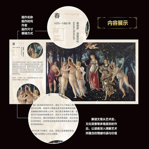 关于爱情 名画里的浪漫 世界名画艺术史爱情主题画集画册 艺术赏析名画解读典藏图鉴三面刷边 商品图2