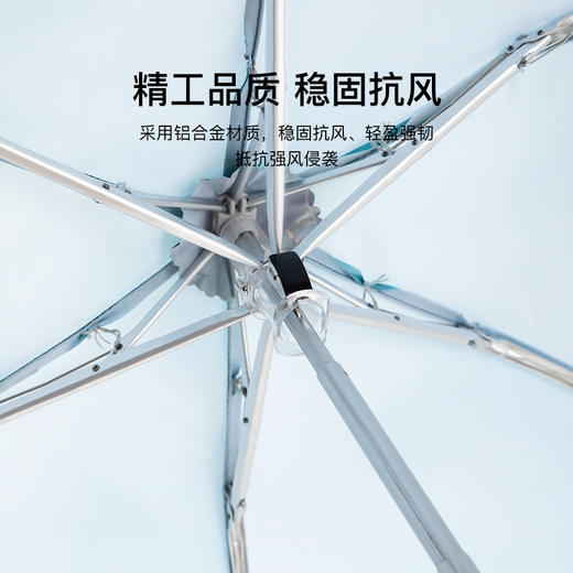 英国FULTON富尔顿 NG Tiny-2 UV Canaletto Venice 威尼斯 五折伞 WFNT241 商品图3