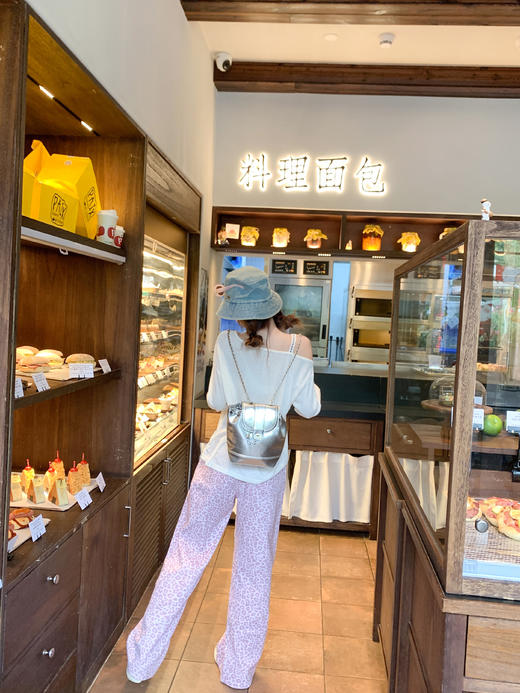 <曾小咸推荐>3.1现货秒杀！微信超特价！韩系粉色豹纹高腰直筒牛仔裤 日常229.99 立减130 秒杀99.99！ 商品图11