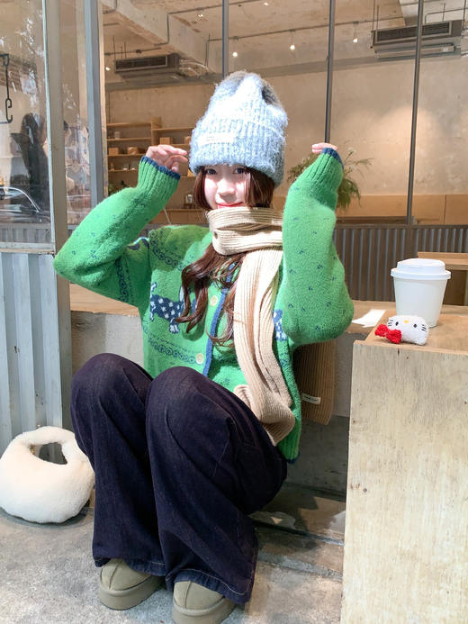 <曾小咸推荐>3.1现货秒杀！微信超特价！韩系提花百搭毛衣开衫 日常209.99 立减120 秒杀89.99！ 商品图7