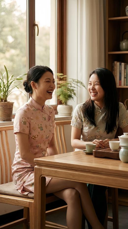 LIN XN 小A国风旗袍 商品图4