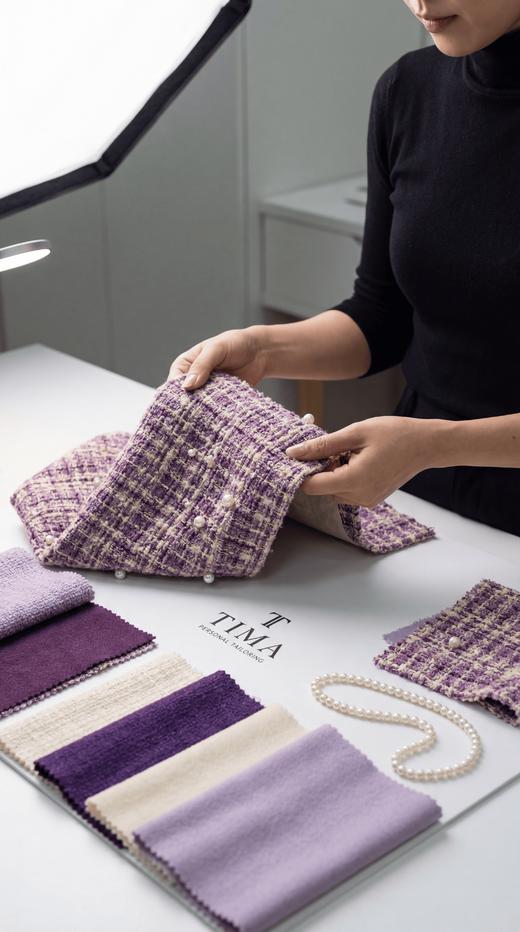 圆领重工钉珠四包小香外套 商品图5