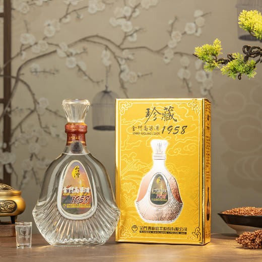 台湾金门高粱酒 1958珍藏纪念酒纪念酒 0.6L-53度 6瓶整箱装 商品图6