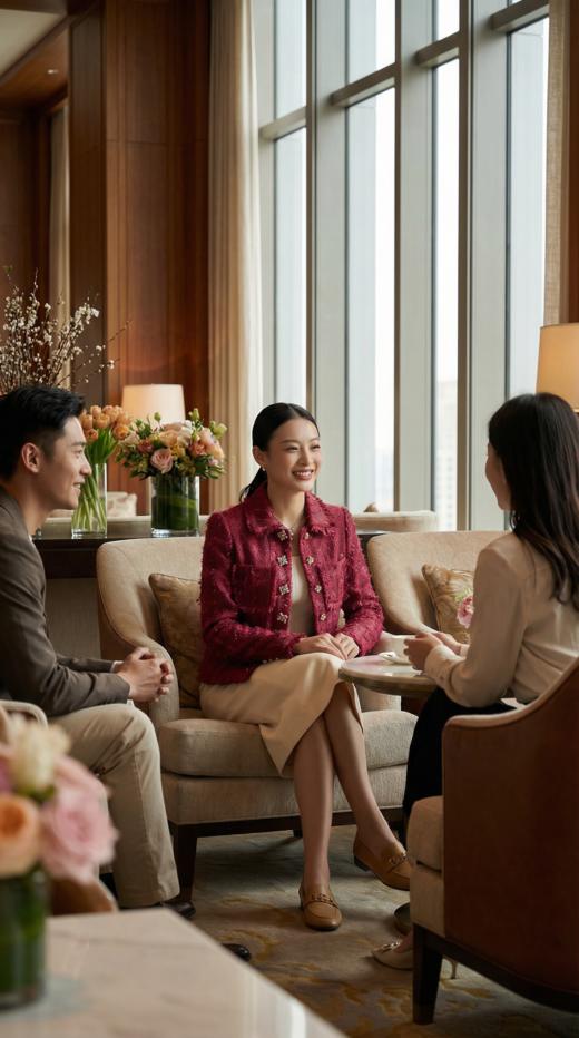 翻领虚边秀场款小香外套 商品图5