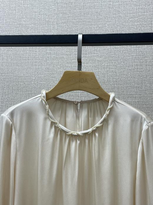 设计师珍珠领衬衣 商品图1