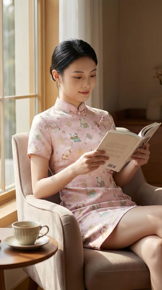 LIN XN 小A国风旗袍 商品图7