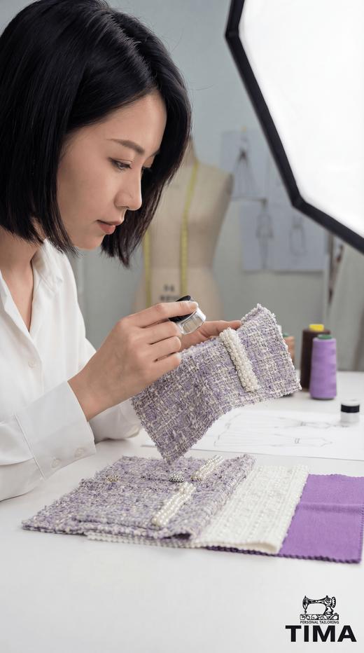 圆领重工钉珠四包小香外套 商品图6