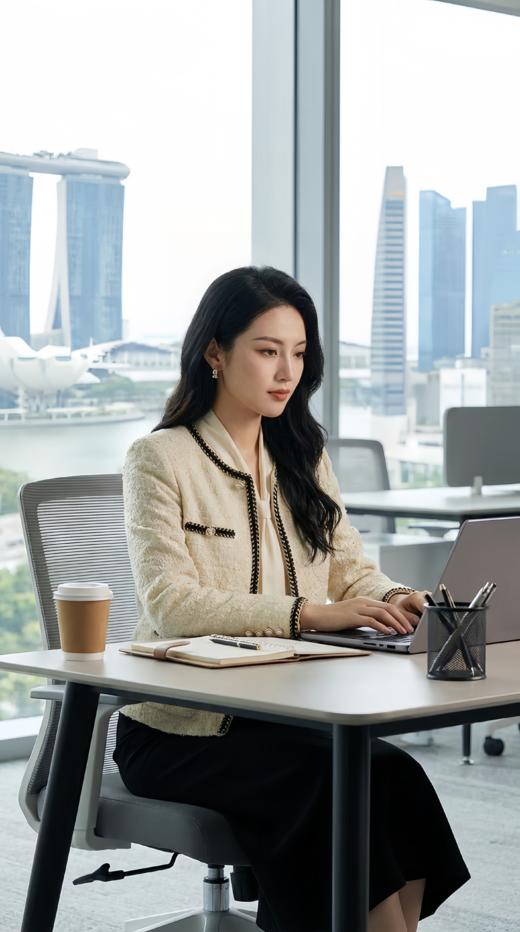 撞色花边名媛小香外套 商品图4