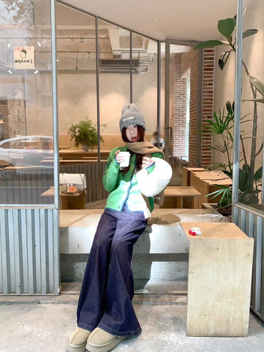 <曾小咸推荐>3.1现货秒杀！微信超特价！韩系提花百搭毛衣开衫 日常209.99 立减120 秒杀89.99！ 商品图6