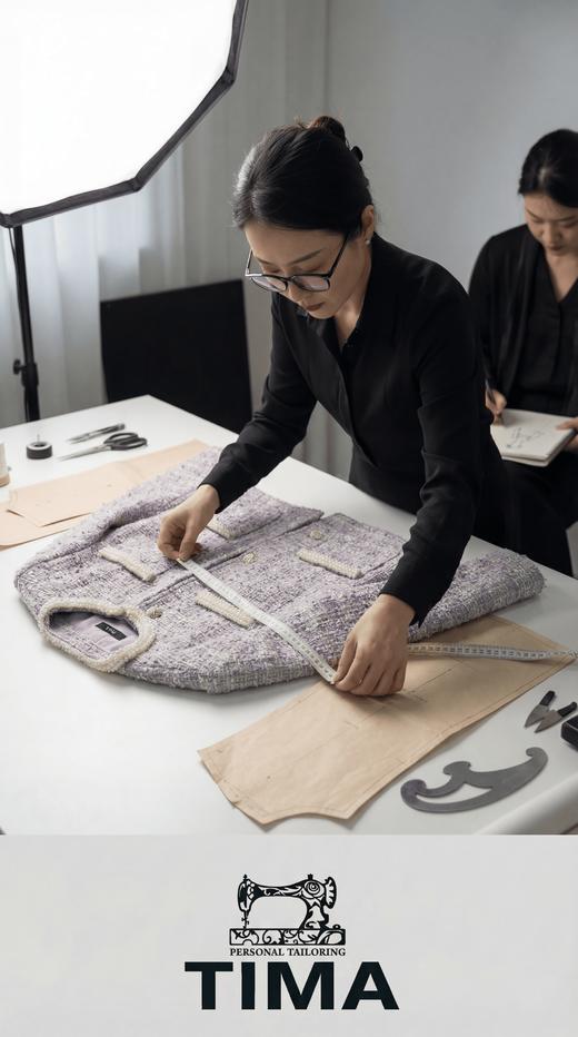 圆领重工钉珠四包小香外套 商品图0