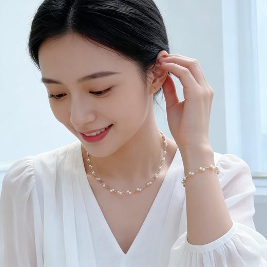 “3.8女神节 送礼佳选”AOFI 珠韵淡水珍珠系列 珍珠戒指/珍珠耳钉/珍珠项链 气质时尚 多款可选 商品图1