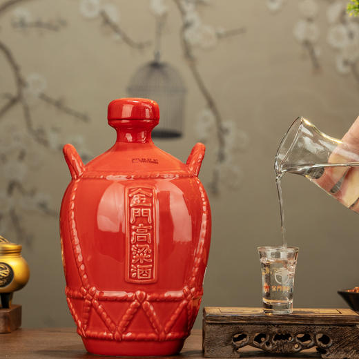 台湾金门高粱酒 红坛一公升装 2坛 6坛整箱装 商品图7