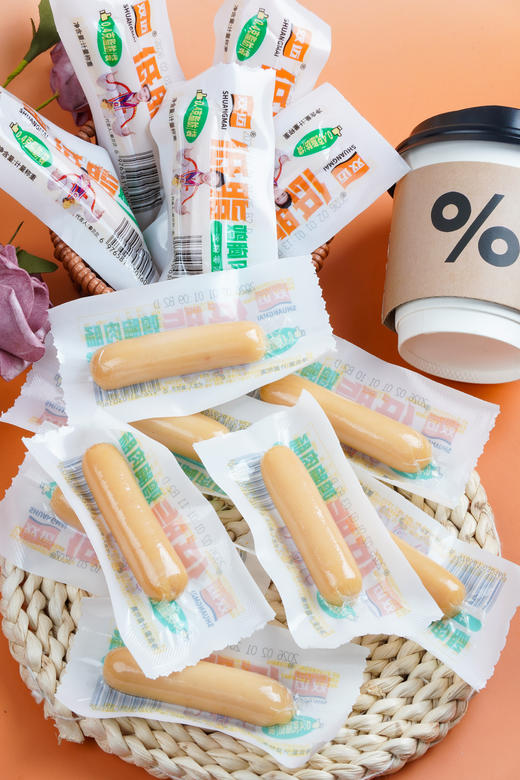 💰19.9到手30根【双迈鸡胸肉肠】肉感十足🥩🥩🏅💪紧实有嚼劲😋 ✅优选高品质鸡胸肉🐓鸡肉含量≥75%，鲜嫩Q弹，有营养 商品图0