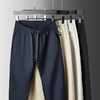 【DWD】大依优型大码男装春季亚麻商务长裤休闲百搭松紧腰长裤 商品缩略图6