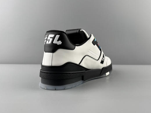 春季特惠💰720 LV 纯原版本 # 驴牌 Trainer 经典配色黑白彩虹鞋带 商品图3