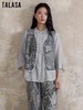 TALASA女装佩斯利印花马甲22611W492 商品缩略图0
