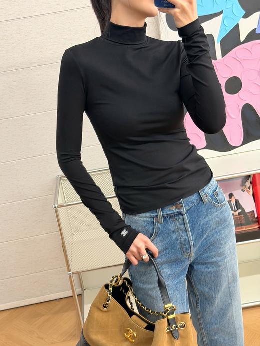 赛琳 最新款 高领长袖打底衫（MM） 商品图5