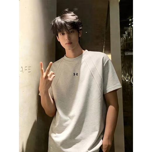 F022742日常运动户外T恤圆领休闲短袖T恤 商品图3