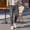 半身缘男裤 春季经典黑灰百搭耐脏休闲牛仔裤261101U10130236 商品缩略图0