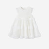 英氏儿童连衣裙女童夏季珍珠白背心裙宝宝可爱透气纱裙时尚公主裙 商品缩略图4