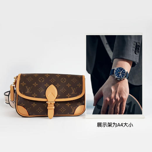 【95新】LV路易威登DIANE手袋M45985老花黑肩带DIANE法棍包单肩包女士260226AK10 商品图9