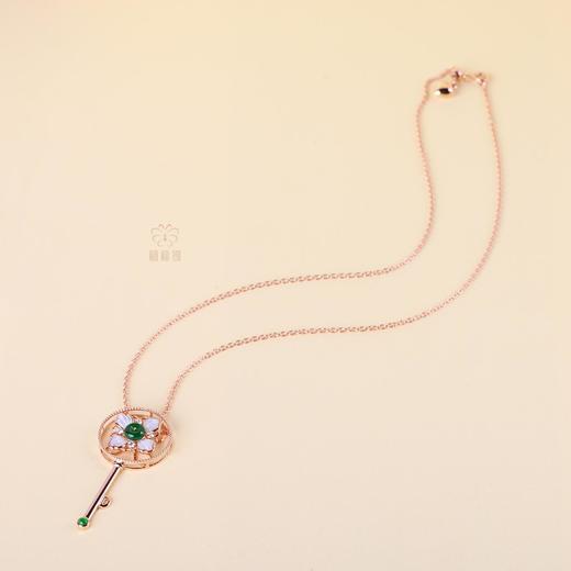 【为你心动】绿翠贝母钥匙坠 GZ12506017 商品图4