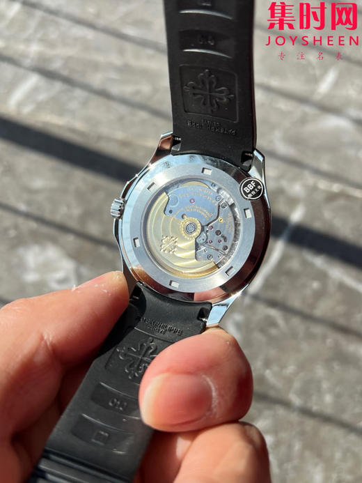 BBF百达翡丽AQUANAUT系列5167A 手雷系列 水泥灰 黑手雷 丹东324一体机 男士腕表 表径40mm 商品图4