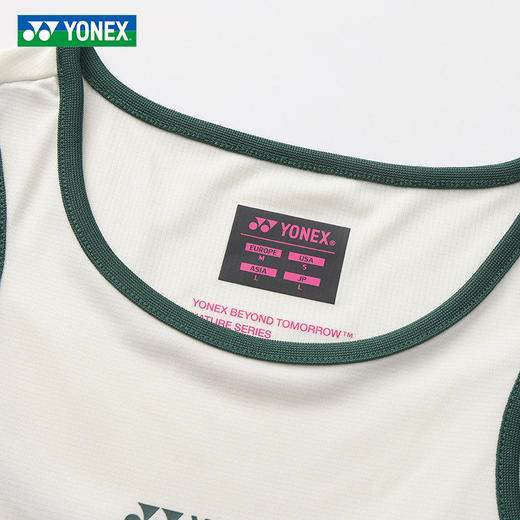 YONEX尤尼克斯yy羽毛球服女款透气舒适运动短袖16907CR 商品图1
