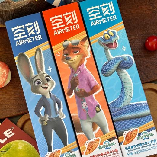 🍝【空刻意面×迪士尼】疯狂动物城主题🦒优选新疆日晒番茄/意大利罗马番茄🍅3分钟还原餐厅级意面，朱迪尼克陪你一起用餐✨0防腐剂、0色素！ 商品图2