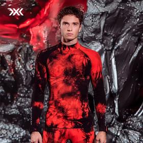 X-BIONIC 聚能加强4.0男士滑雪压缩衣套装（扎染版）瑞士运动款 WTOLW25U