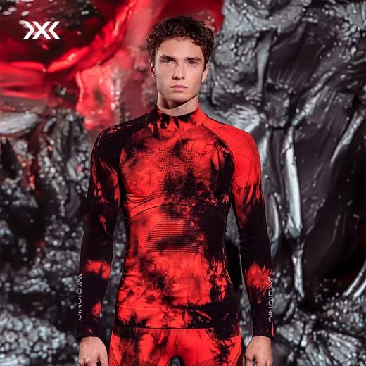 X-BIONIC 聚能加强4.0男士滑雪压缩衣套装（扎染版）瑞士运动款 WTOLW25U 商品图0