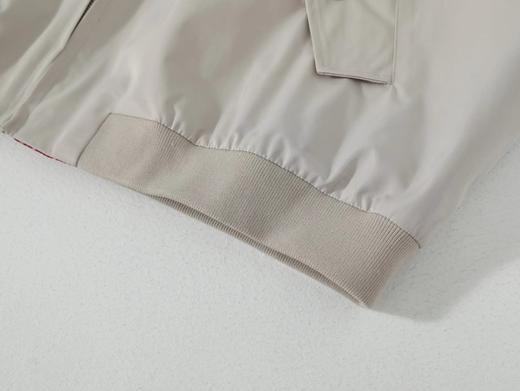 F022767老干部风字母激光刺绣立领长袖夹克外套 商品图13