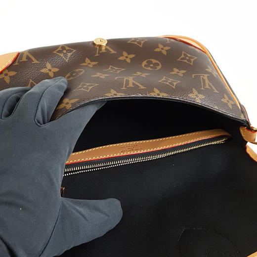 【95新】LV路易威登DIANE手袋M45985老花黑肩带DIANE法棍包单肩包女士260226AK10 商品图8