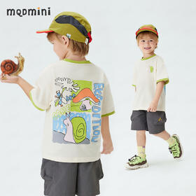 【10A抑菌】【90-140】【MQDmini】男童夏季短袖T恤凉感透气