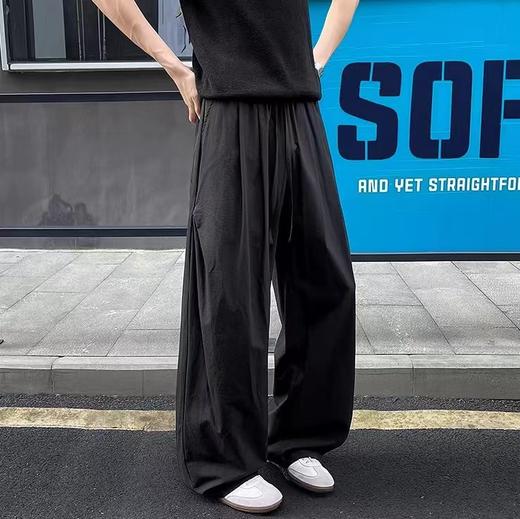 F022741新款三色高品质休闲宽松运动裤长裤 商品图2