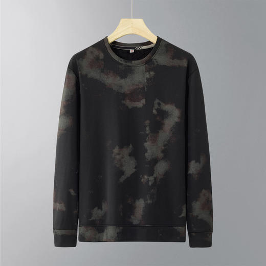 【DSK】大依优型大码男装春季百搭卫衣潮流透气圆领长袖T恤打底衫 商品图2