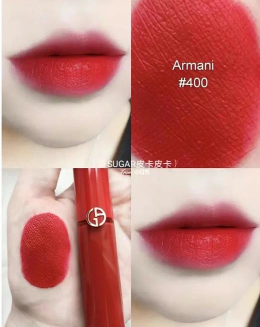 【领券到手价98元】阿玛尼 唇釉小样四件套#405#206#400#214中样口红3.5mlx4支带礼袋套 香港直邮 商品图2
