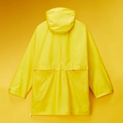 Napapijri 中性Martine Rose联名 Rainforest Axl 字母徽标贴片连帽雨衣 黄色 NP0A4FI2YS11 商品图1