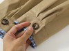 F022766设计感双领复古格纹工装夹克外套 商品缩略图13