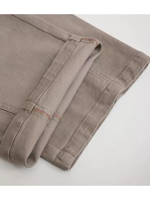 F022722日系工装牛仔裤女春季显瘦宽松阔腿裤微弯刀休闲裤 商品图14