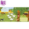 【中商原版】机关书 农场动物百科 How Many Farmyard Friends 英文原版 儿童纸板书绘本 翻翻书 亲子认知识物图画书 进口童书 商品缩略图2