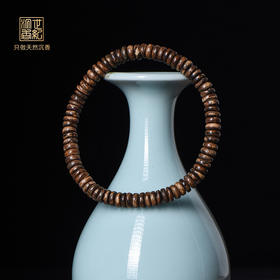 天然达拉干沉香桶珠 九分沉 6mm 3.5克 SP12403