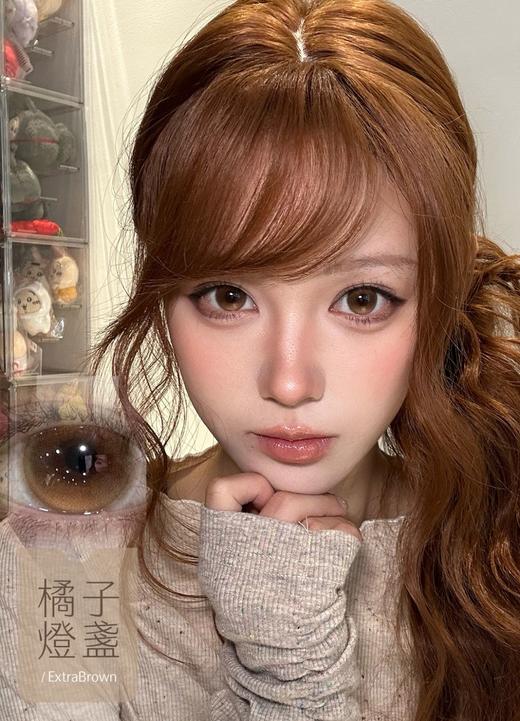 Kira Fairy（kirafairy）日抛(十片装)   橘子灯盏 「771」 直径14.2mm 商品图0