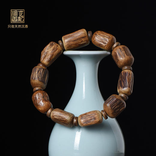 天然马泥涝沉香随形手串 12克 SP11040 商品图0