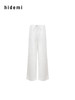 hidemi副线小h 全棉松弛感简约抽绳直筒长裤休闲裤 商品缩略图11
