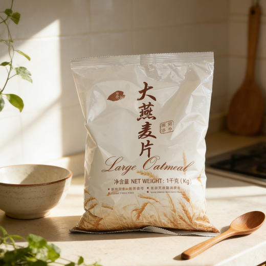 [静思书轩] 净斯源自澳洲纯燕麦大燕麦片 低脂健康营养 无添加蔗糖早餐 商品图1