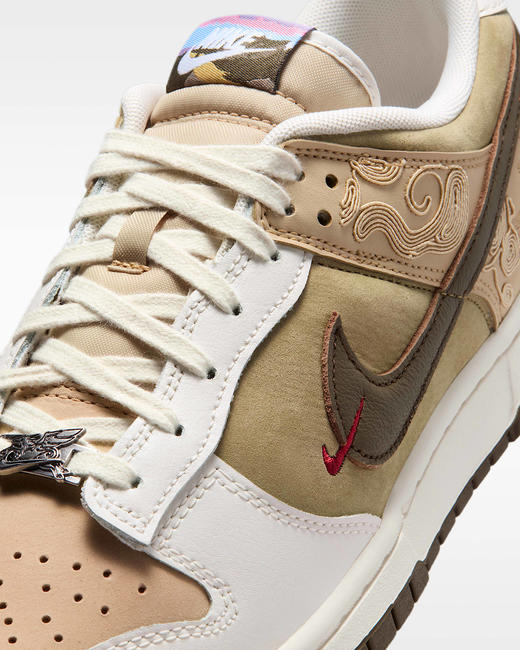 Nike 耐克Dunk Low SE "CNY" 马年限定脱缰系列男IQ1118-220 商品图5