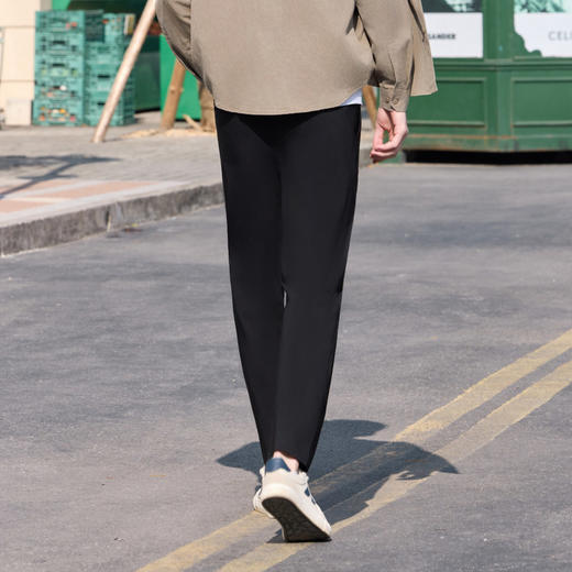 半身缘男裤 春季速干通勤百搭时尚休闲裤261301U10330253 商品图1